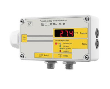 Измеритель-регистратор EClerk-M-2Pt-HP фото